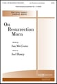 On Resurrection Morn SATB choral sheet music cover